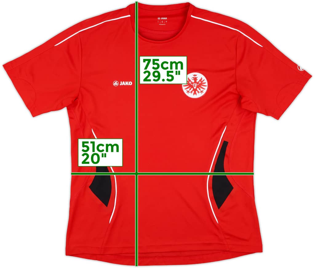 2012-13 Eintracht Frankfurt Jako Training Shirt - 9/10 - (L)