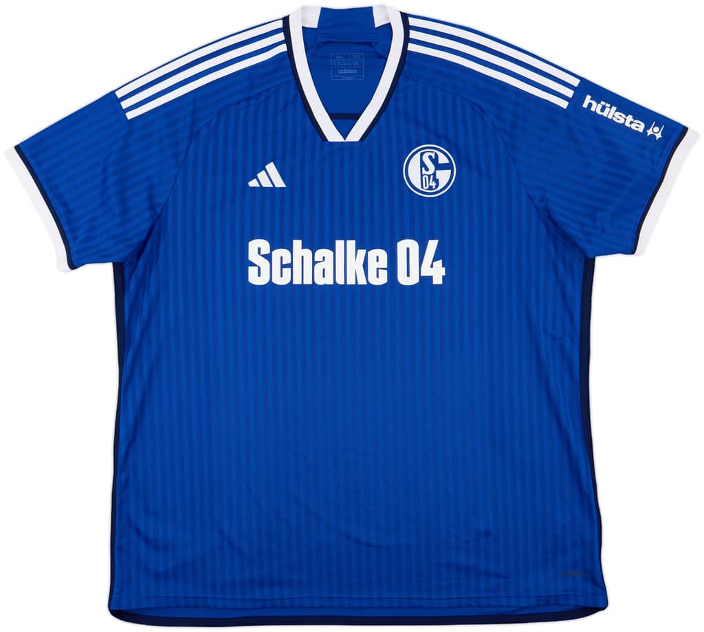 2023-24 Schalke Home Shirt - 9/10 - (3XL)