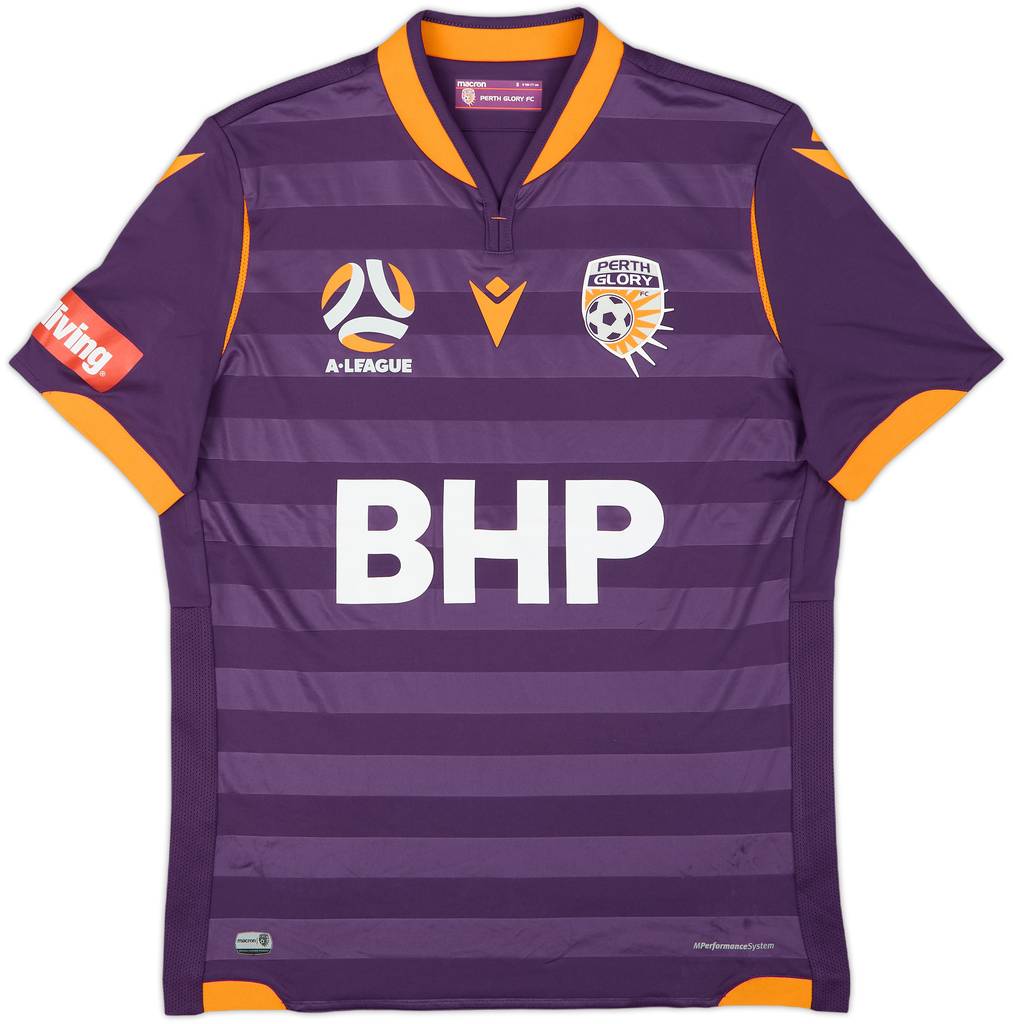 2020-21 Perth Glory Authentic Home Shirt - 8/10 - (S)