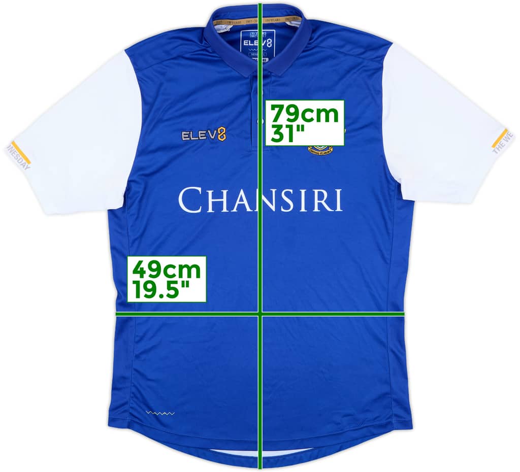 2017-18 Sheffield Wednesday Home Shirt - 8/10 - (L)