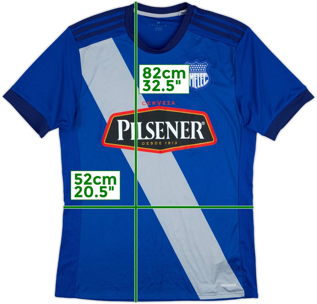 2017 Emelec Home Shirt - 7/10 - (M)