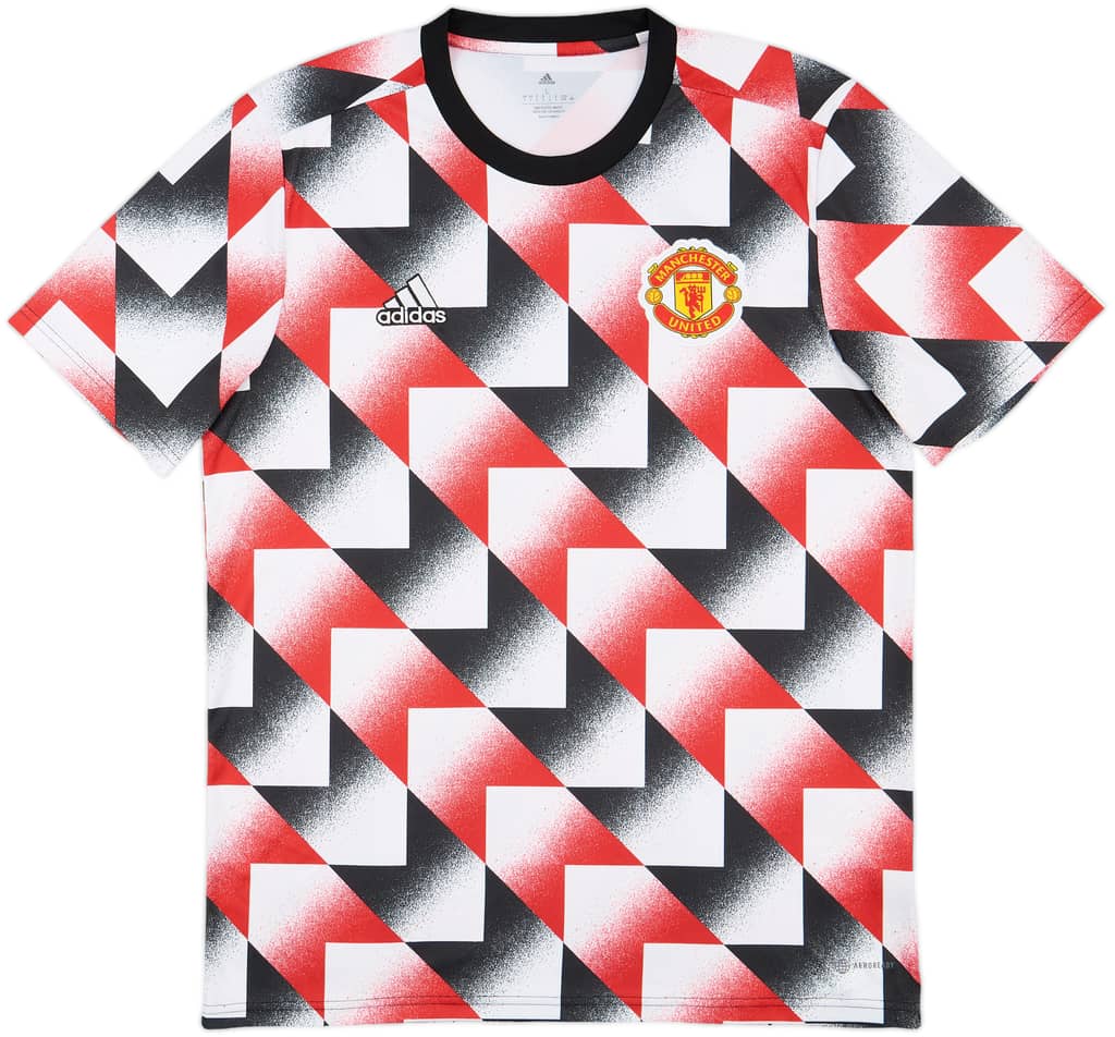 2022-23 Manchester United adidas Training Shirt - 9/10 - (L)