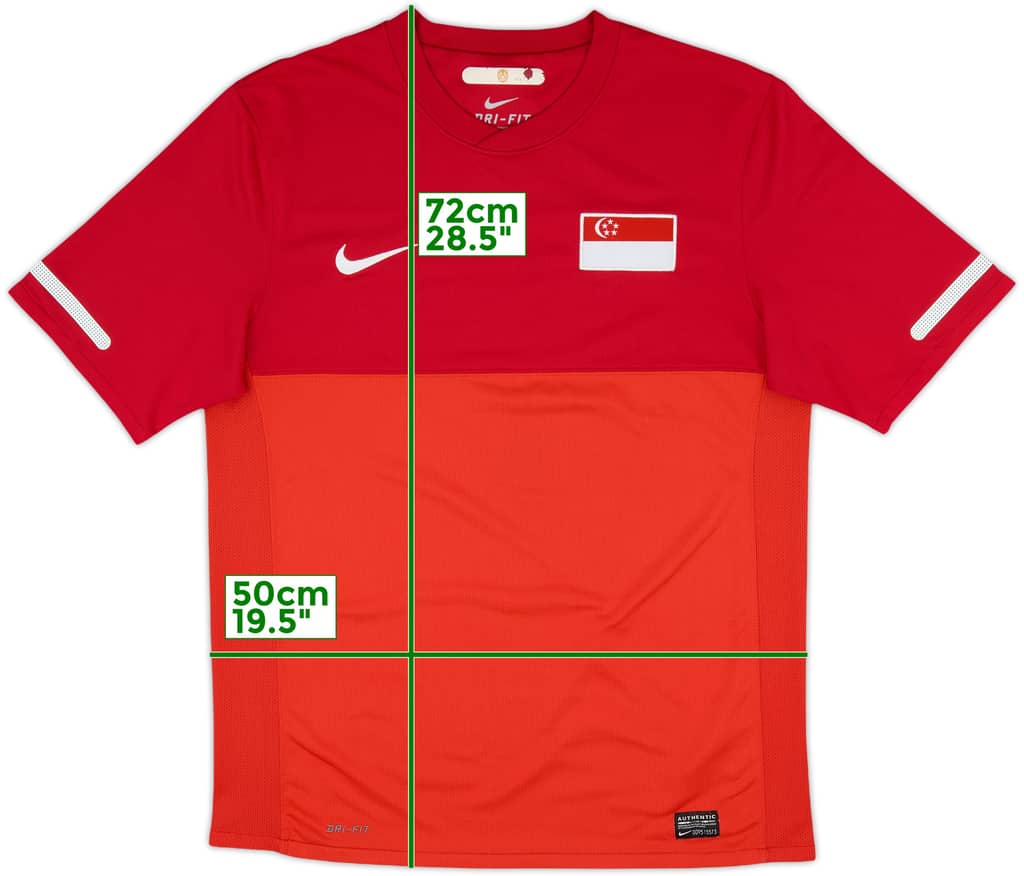 2010-11 Singapore Home Shirt - 9/10 - (L)