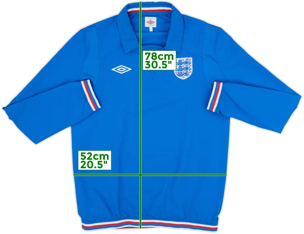 2012-13 England Umbro Drill Top - 8/10 - (M)