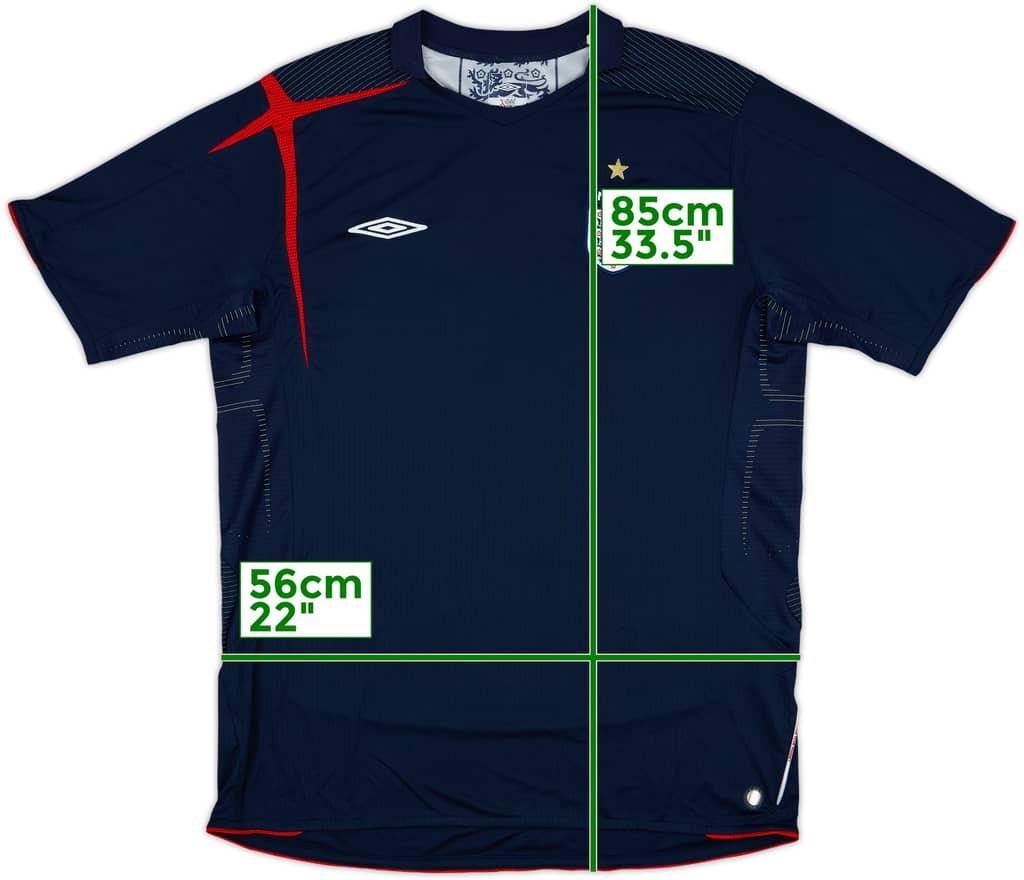 2005-06 England GK S/S Shirt - 10/10 - (XL)