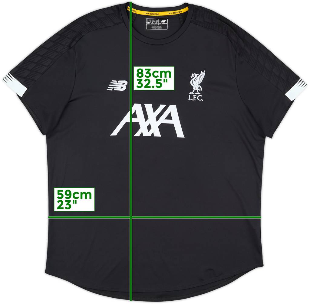 2019-20 Liverpool New Balance Training Shirt - 9/10 - (XXL)