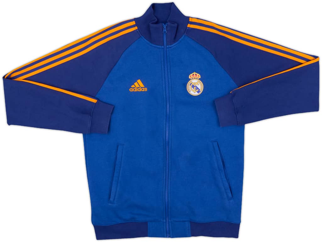 2021-22 Real Madrid adidas Track Jacket - 8/10 - (S)