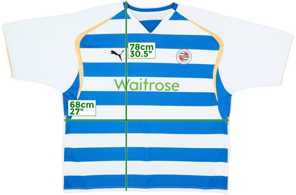 2008-09 Reading Home Shirt - 6/10 - (3XL)