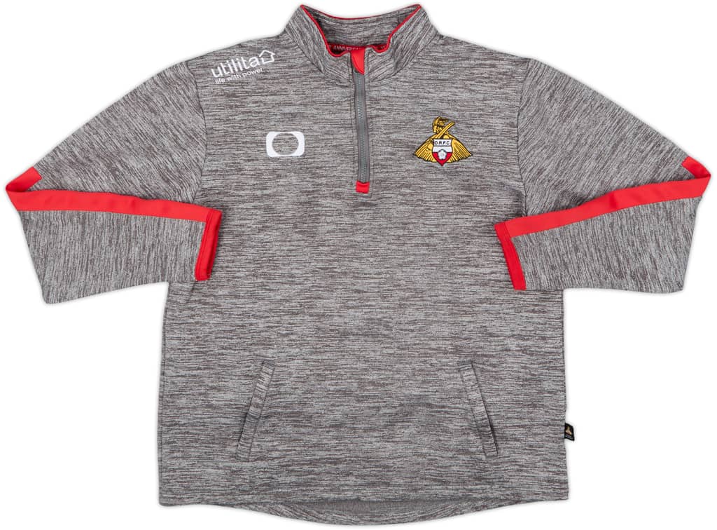 2019-20 Doncaster Rovers 1/4 Zip Drill Top - 10/10 - (L)