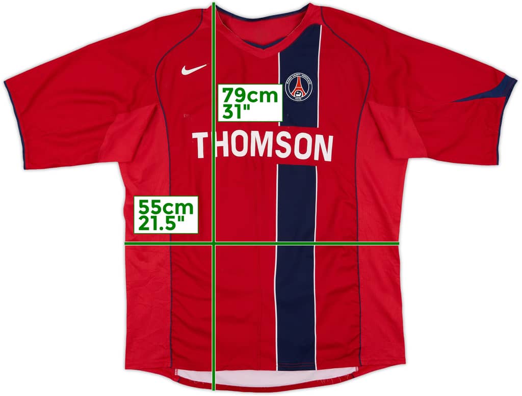 2004-05 Paris Saint-Germain Away Shirt - 4/10 - (XXL)