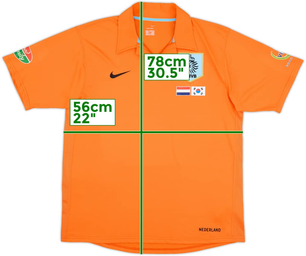2006-08 Netherlands Home Shirt - 9/10 - (L)