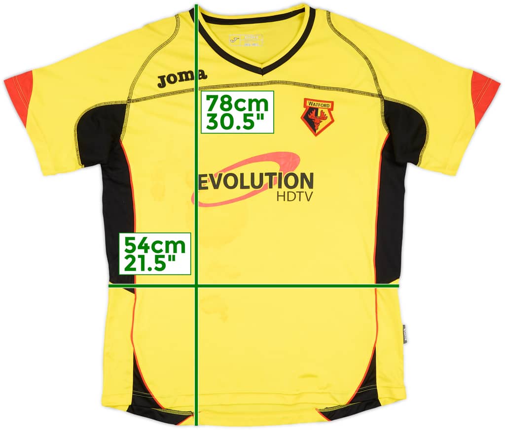 2009-10 Watford Home Shirt - 5/10 - (L)