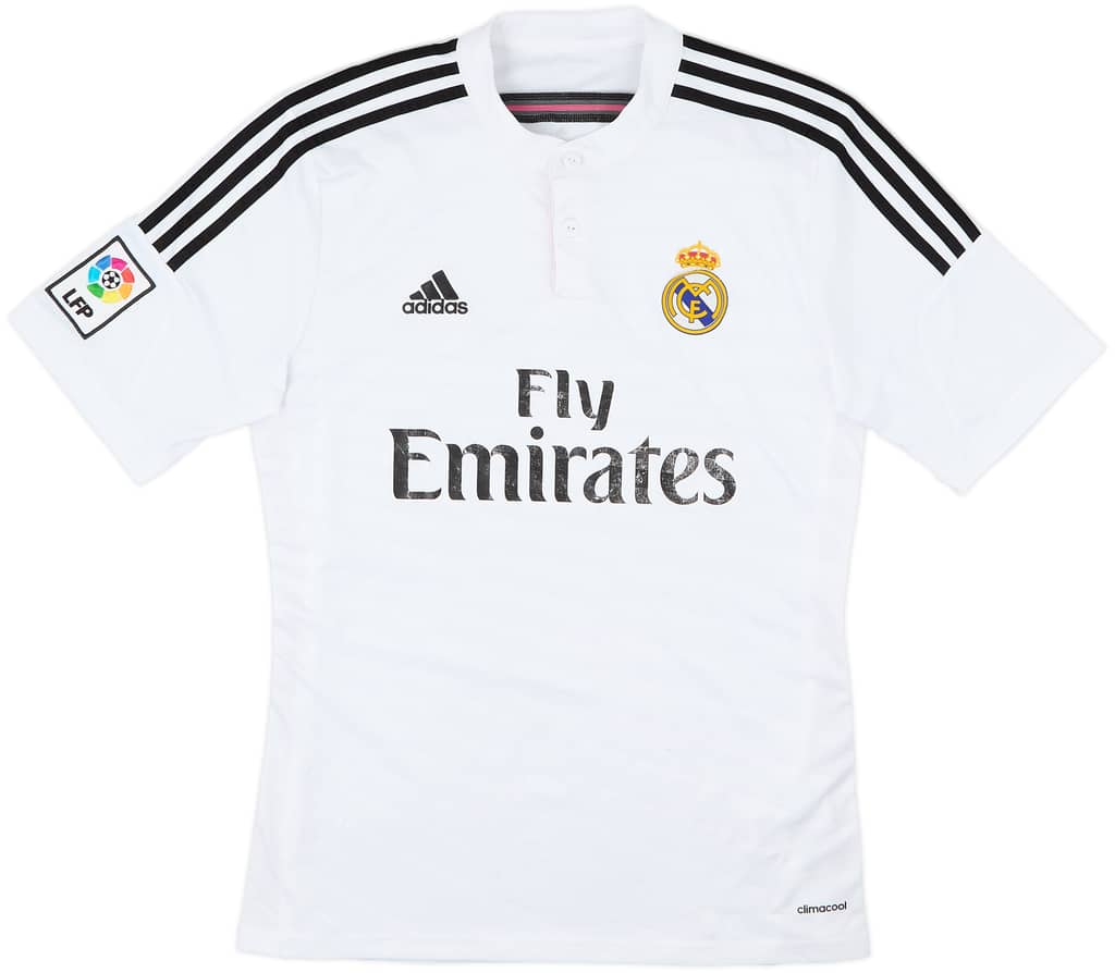 2014-15 Real Madrid Home Shirt - 4/10 - (M)