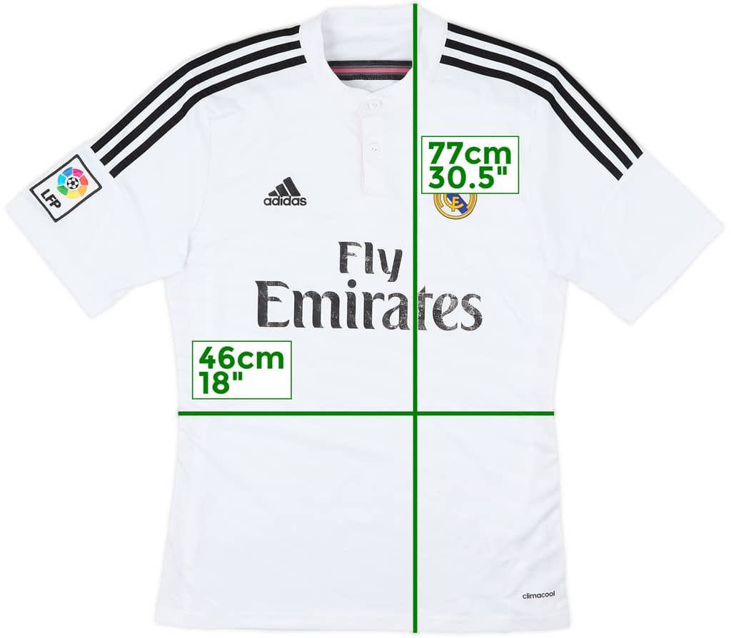 2014-15 Real Madrid Home Shirt - 4/10 - (M)