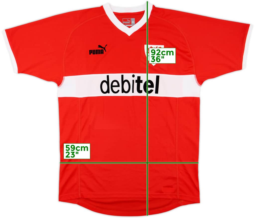 2003-04 Stuttgart Away Shirt - 10/10 - (XXL)