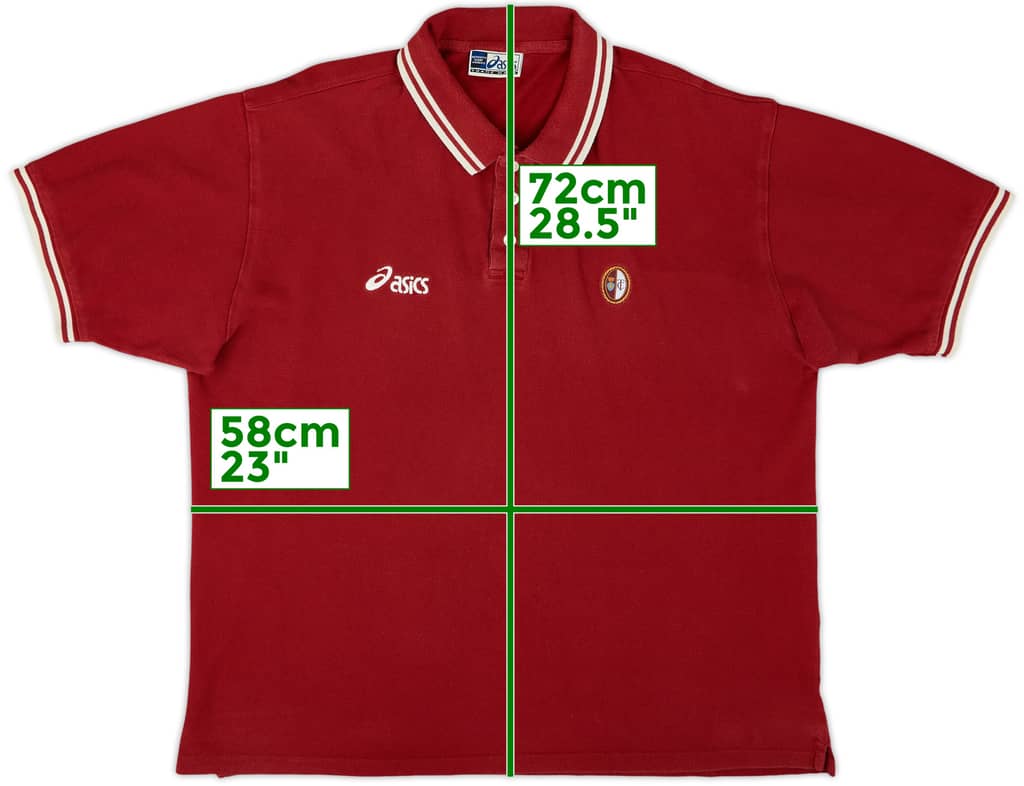 2001-02 Torino Asics Polo Shirt - 8/10 - (XXL)