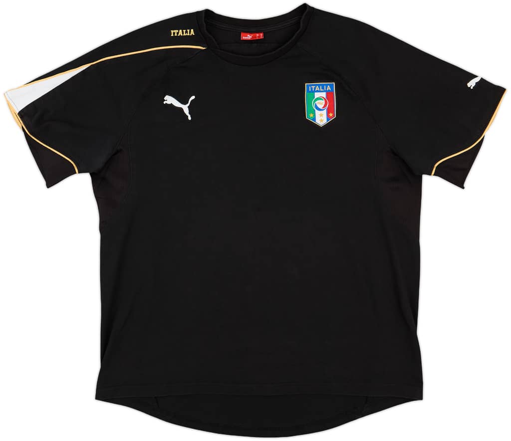 2007-08 Italy Puma Cotton Tee - 9/10 - (XL)