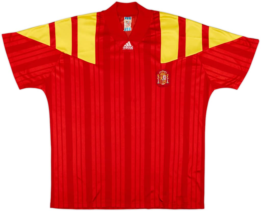 1992-94 Spain Home Shirt - 8/10 - (XL)