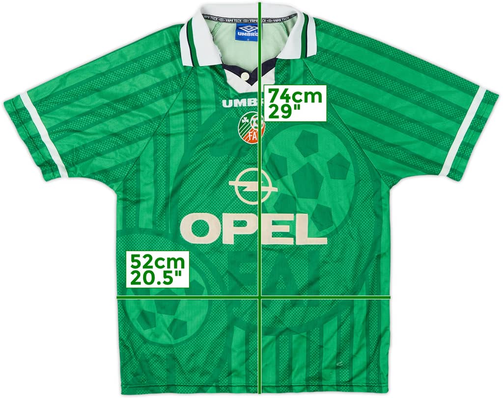 1998-00 Ireland Home Shirt - 6/10 - (M)