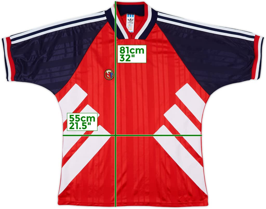 1994-96 Norway Home Shirt - 9/10 - (L)
