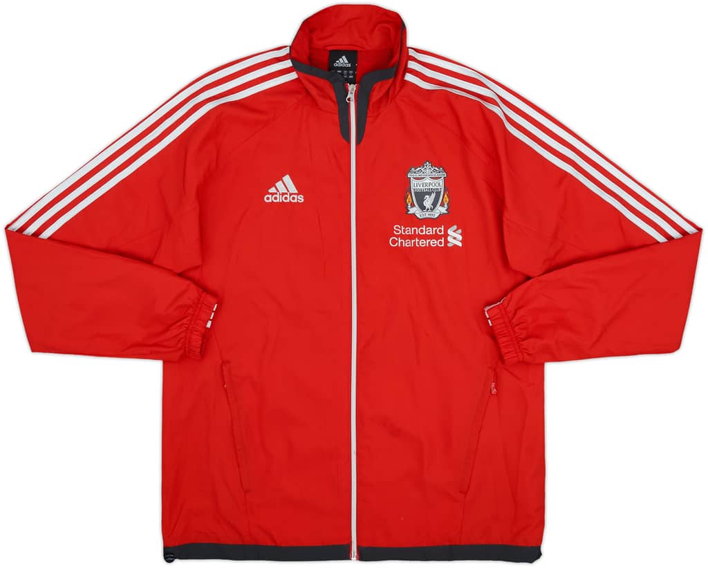 2011-12 Liverpool adidas Track Jacket - 8/10 - (M)