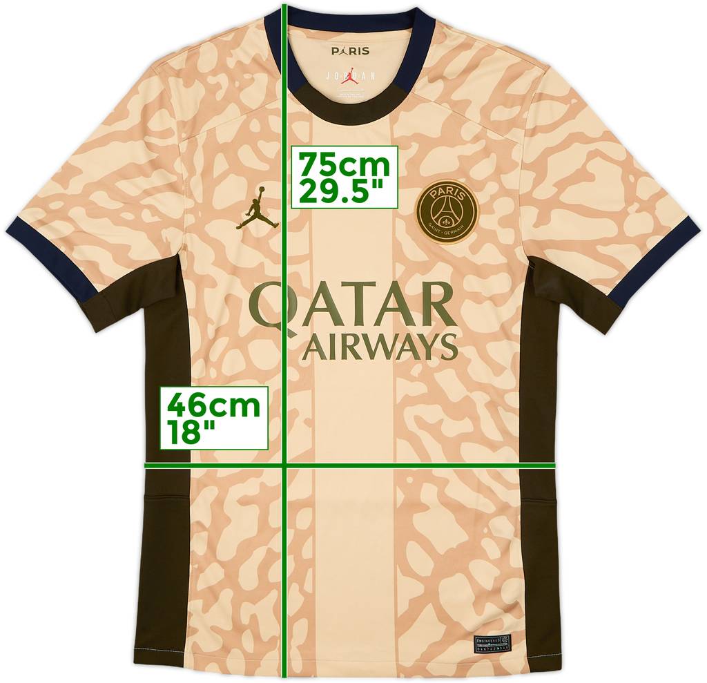 2023-24 Paris Saint-Germain Fourth Shirt - 9/10 - (S)