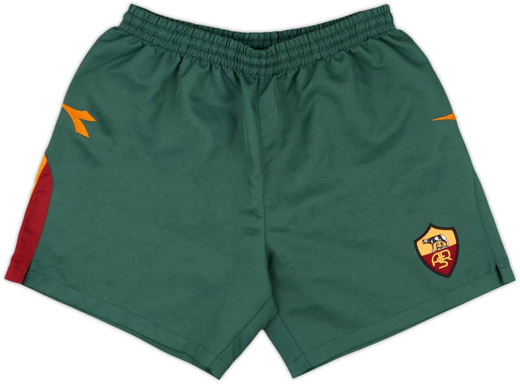 2004-05 Roma Diadora Fourth Shorts - 10/10 - (M)