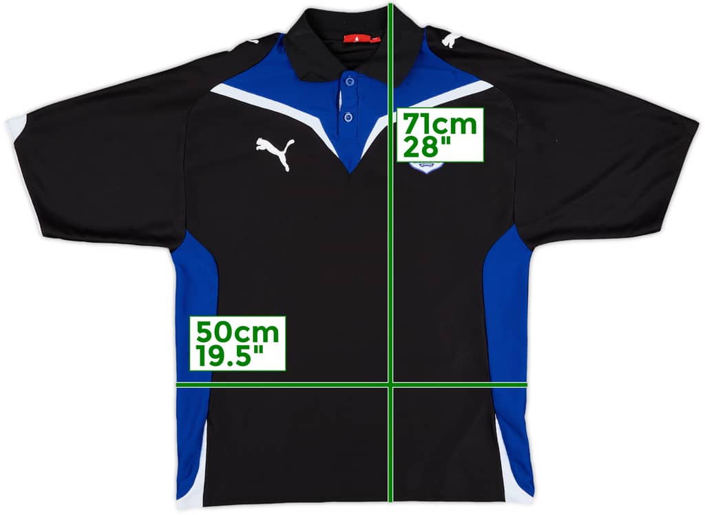 2009-10 Cardiff Puma Polo Shirt - 8/10 - (M)