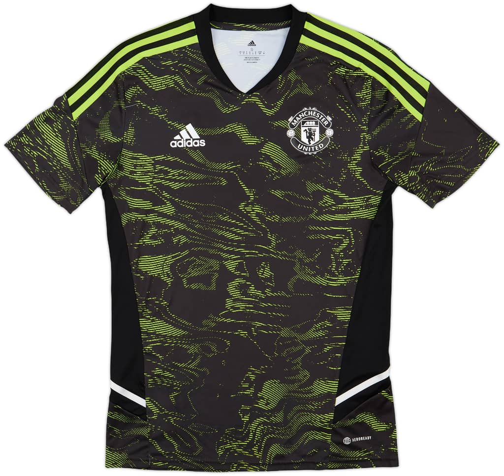 2022-23 Manchester United adidas European Training Shirt - 9/10 - (S)
