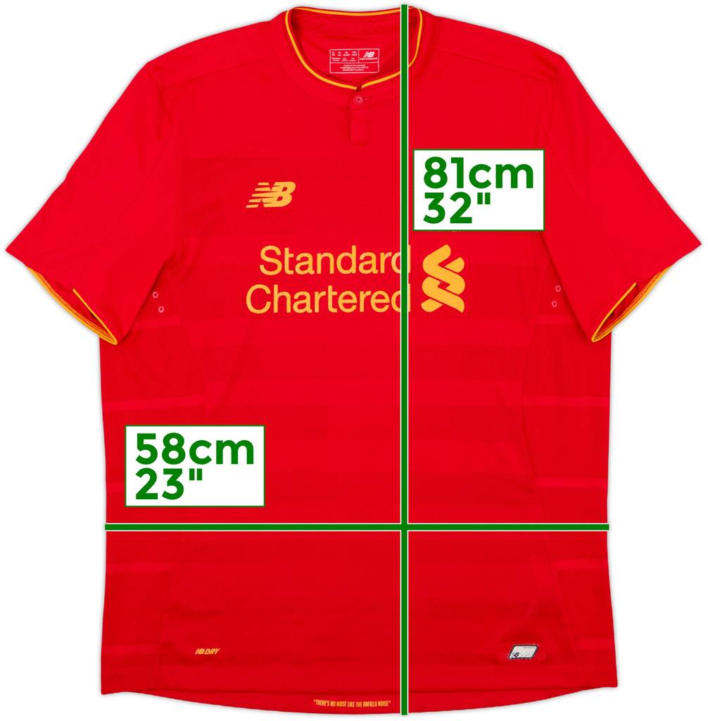 2016-17 Liverpool Home Shirt - 5/10 - (XL)
