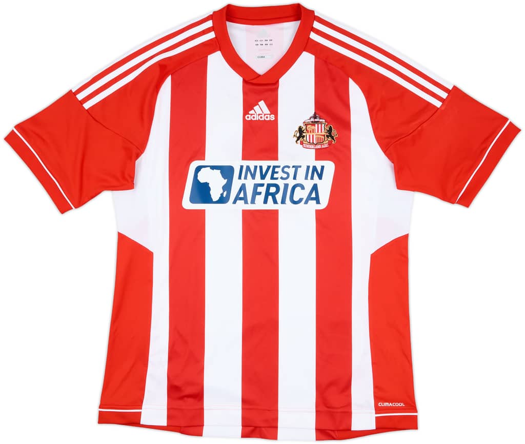 2012-13 Sunderland Home Shirt - 8/10 - (L)