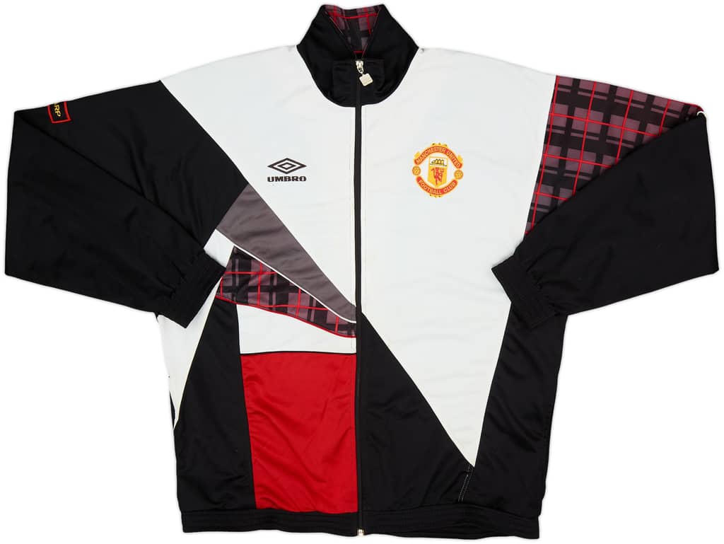 1993-94 Manchester United Umbro Track Jacket - 7/10 - (M)