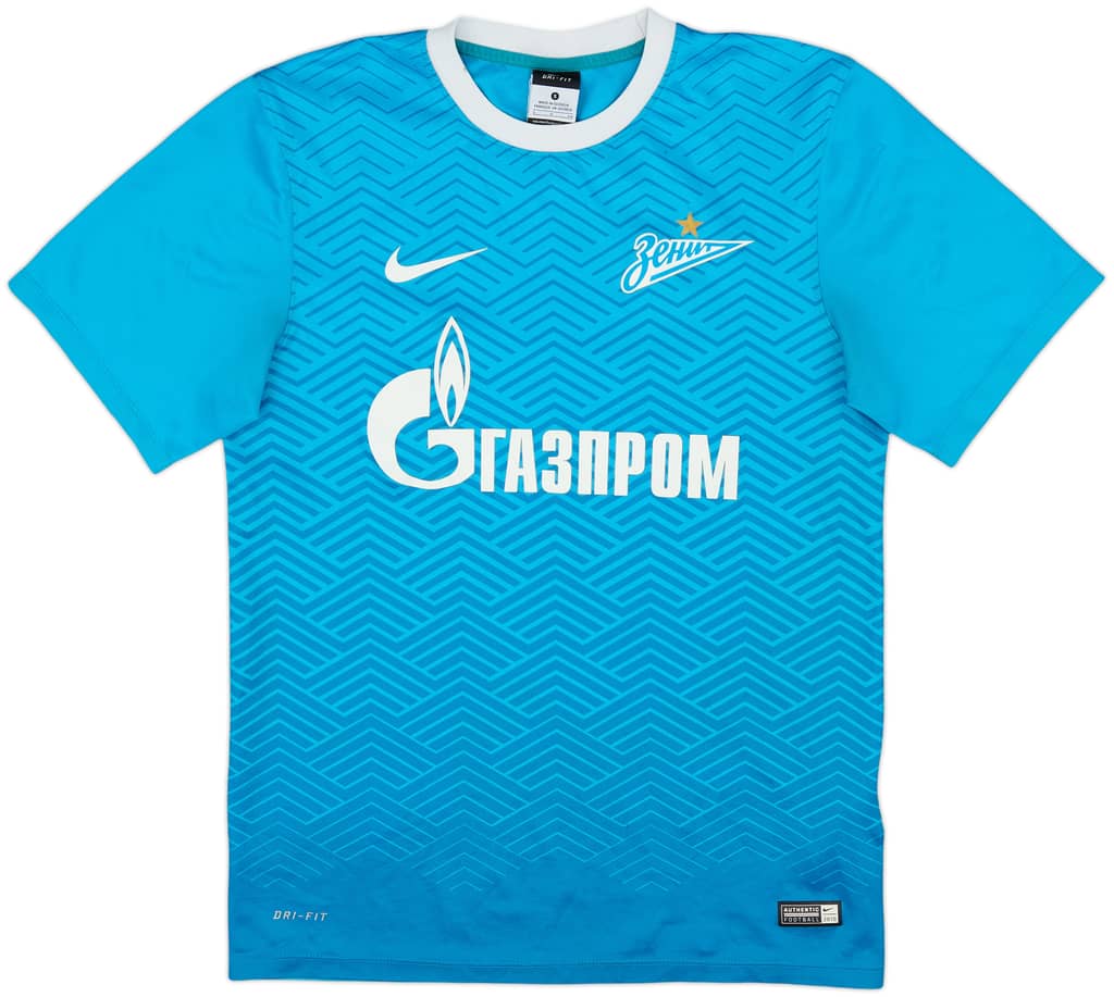 2015-16 Zenit St. Petersburg Basic Home Shirt - 6/10 - (S)