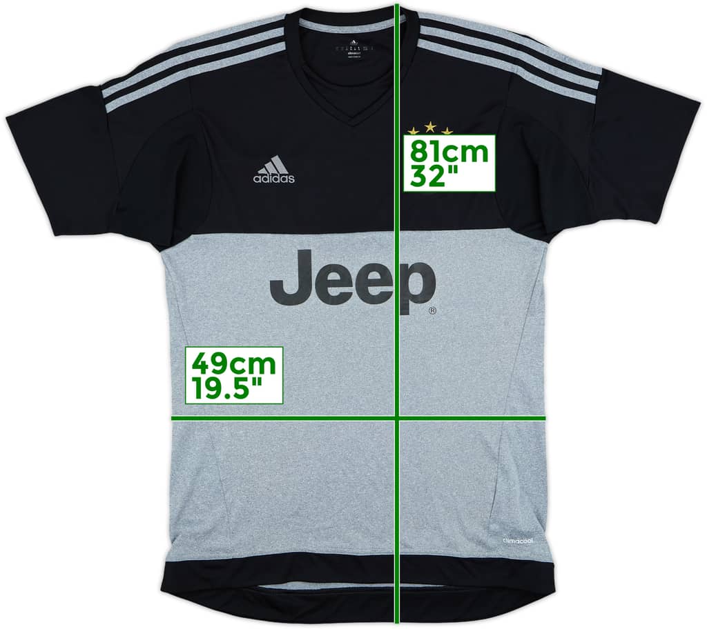 2015-16 Juventus GK S/S Shirt - 8/10 - (M)