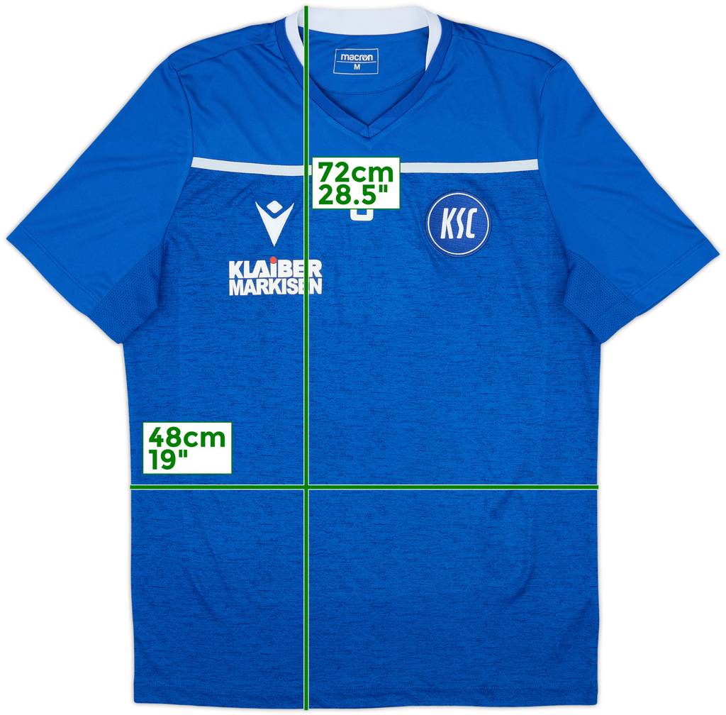 2019-20 Karlsruher Player Issue Training Shirt #8 - 10/10 - (M)