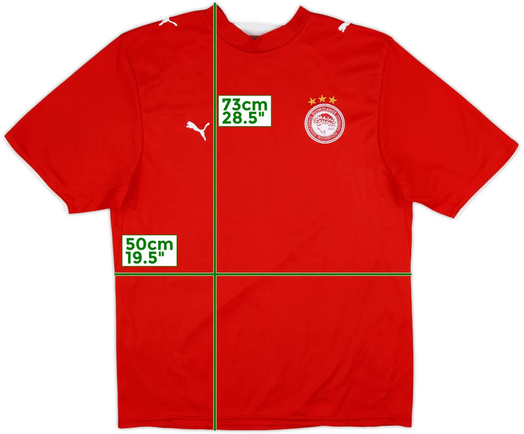 2006-07 Olympiakos Fourth Shirt - 9/10 - (L)