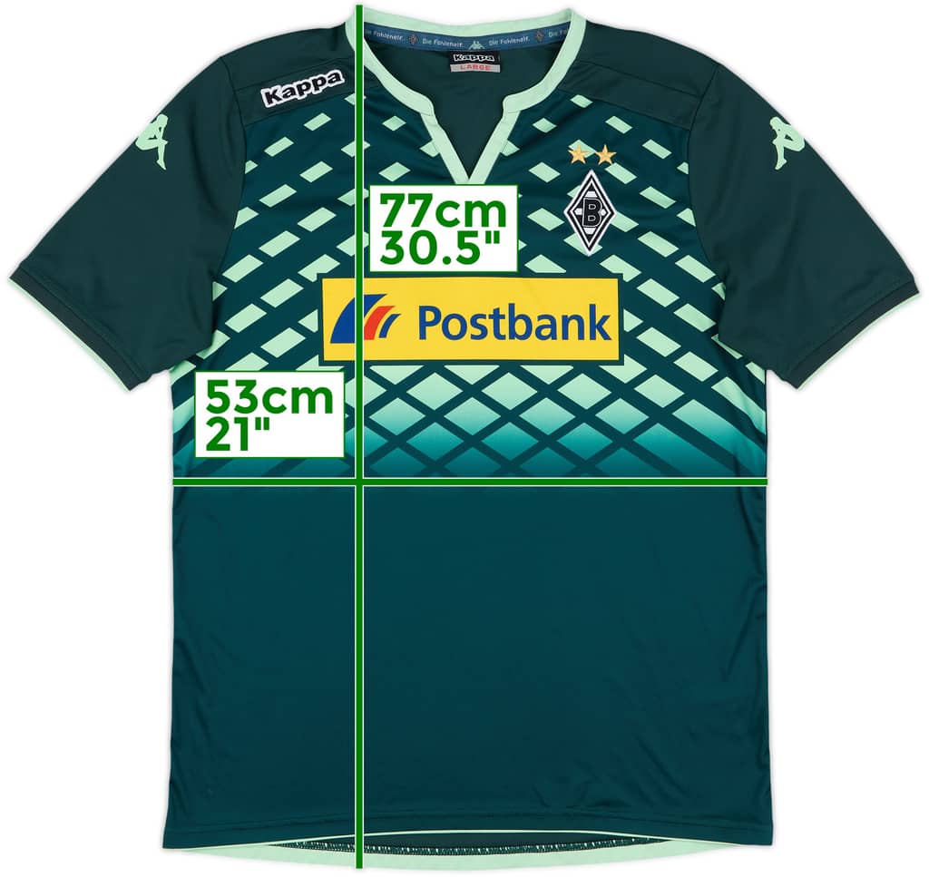 2015-16 Borussia Monchengladbach Away Shirt - 7/10 - (L)