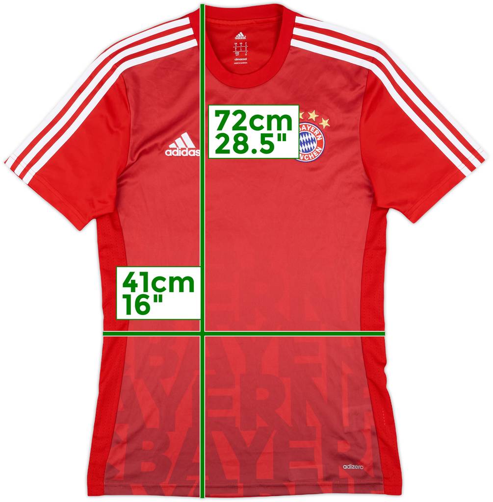 2016-17 Bayern Munich adizero Training Shirt - 9/10 - (S)