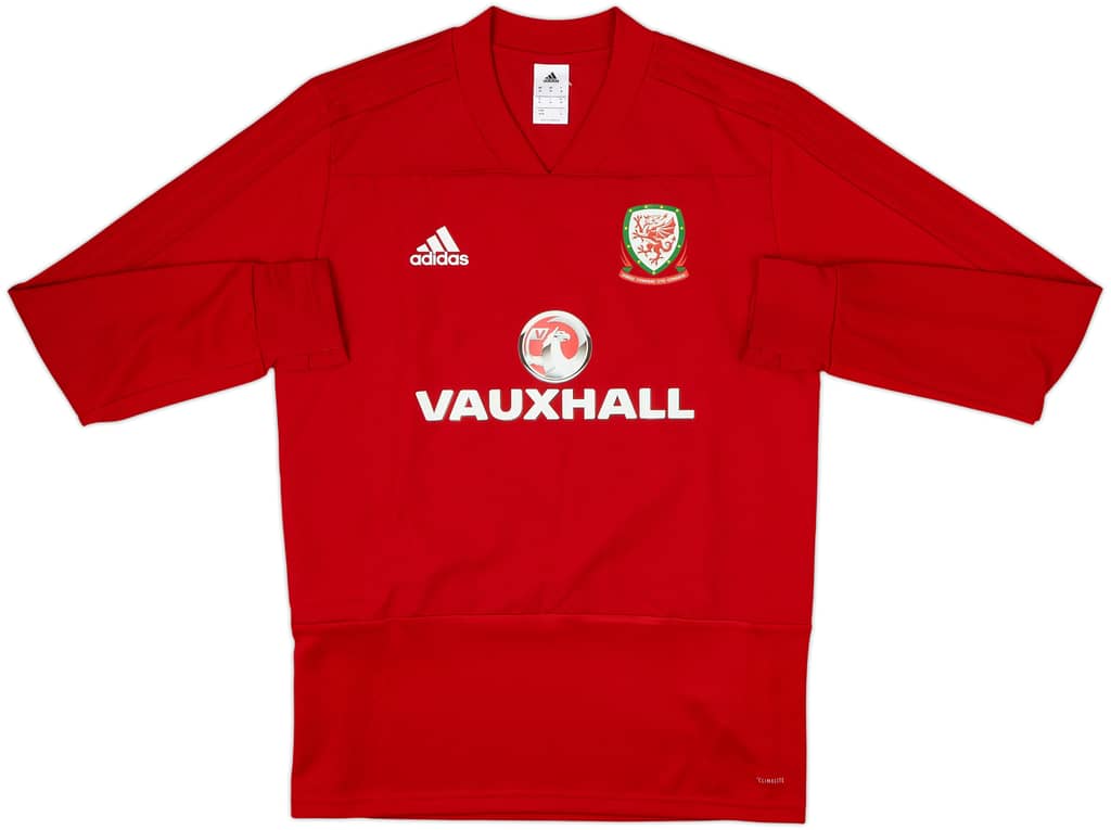 2017-18 Wales adidas Drill Top - 8/10 - (M)