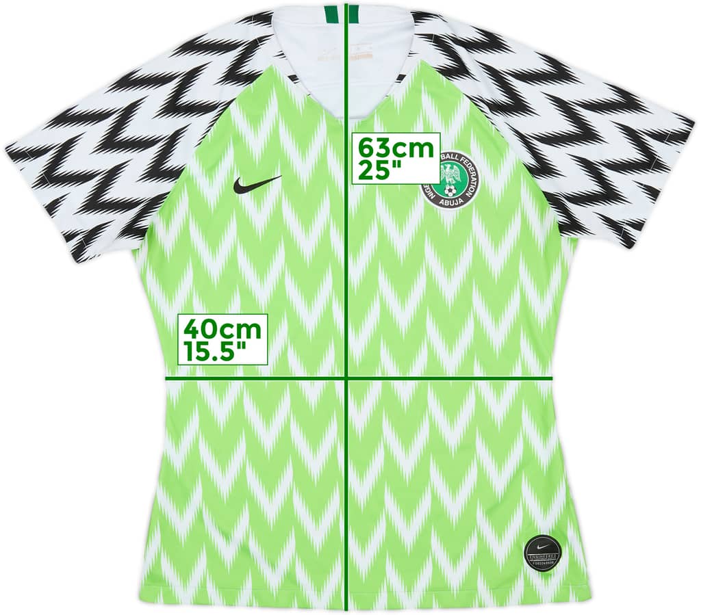 2018-19 Nigeria Home Shirt - 7/10 - (Women's M)