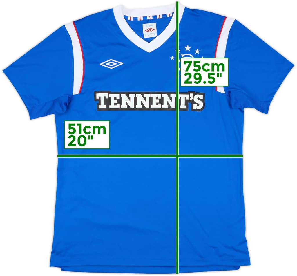 2011-12 Rangers Home Shirt - 9/10 - (M)