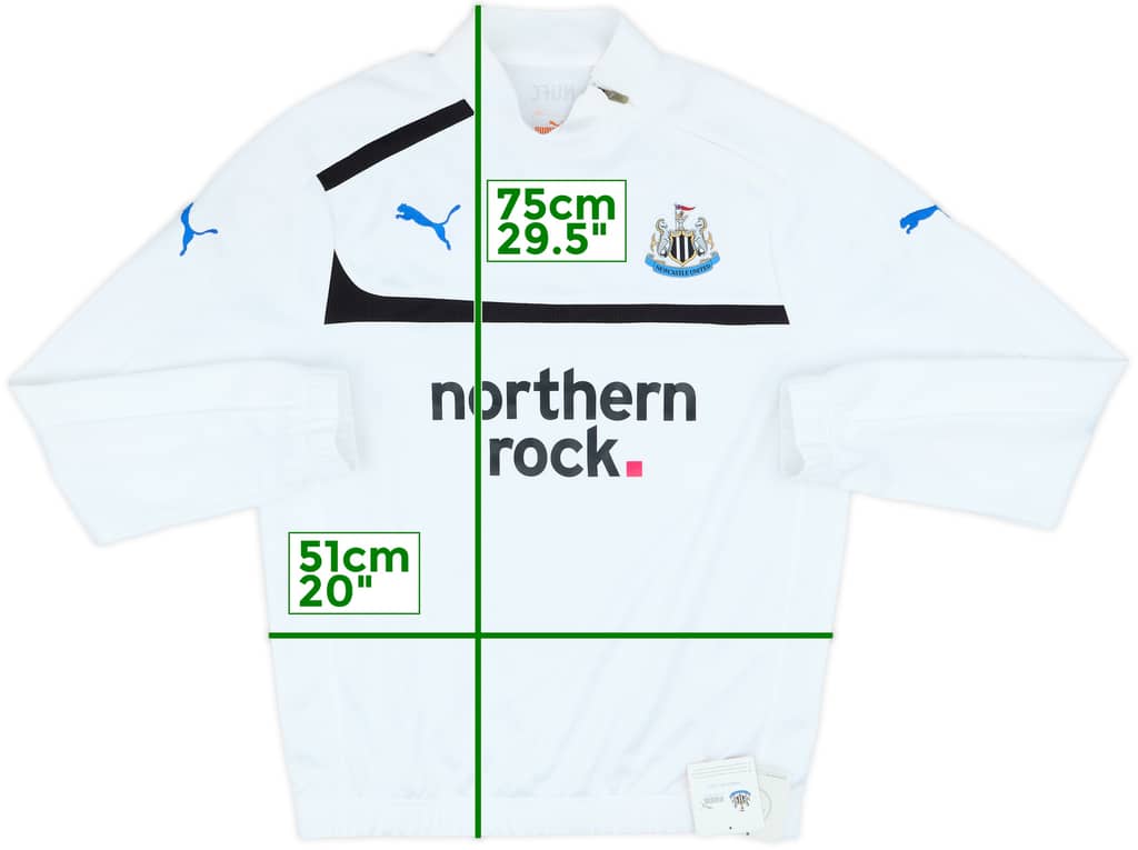 2011-12 Newcastle Puma 1/4 Zip Training Top (M)