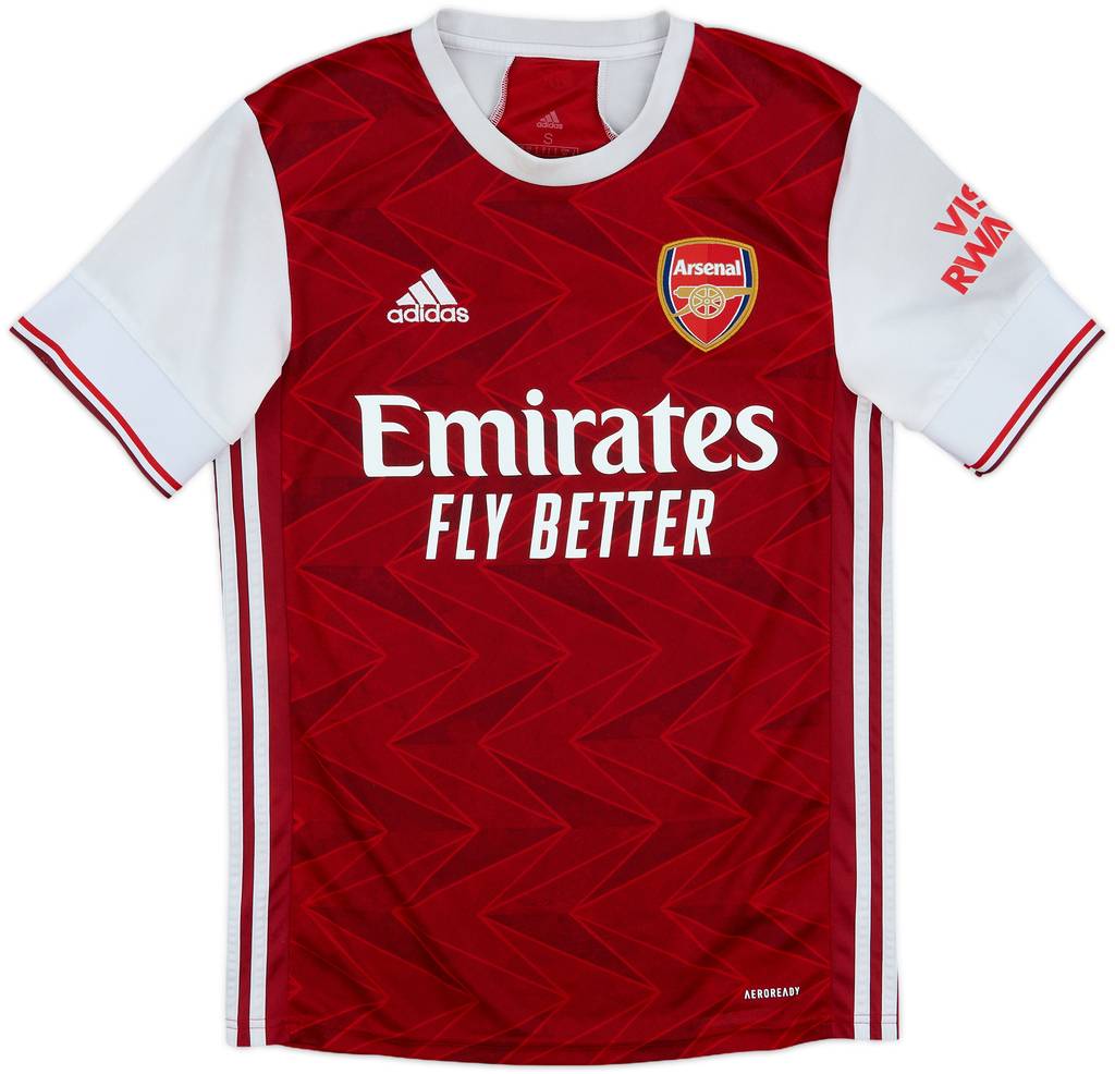 2020-21 Arsenal Home Shirt - 4/10 - (S)