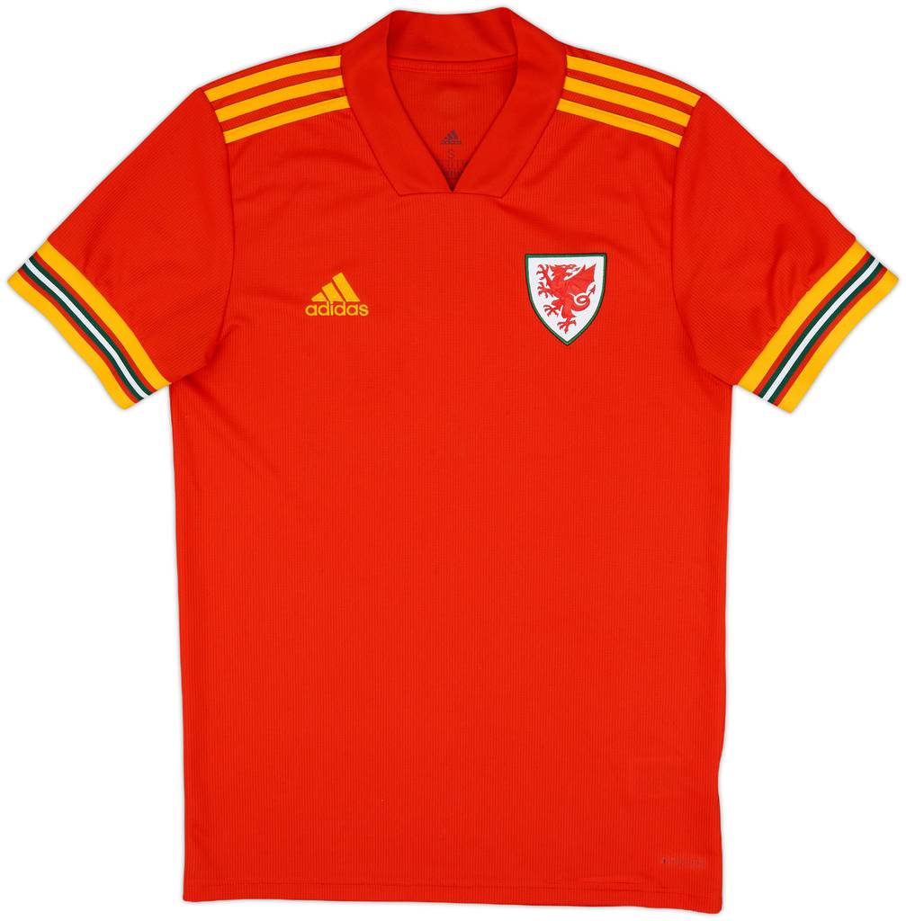 2020-21 Wales Home Shirt - 7/10 - (S)