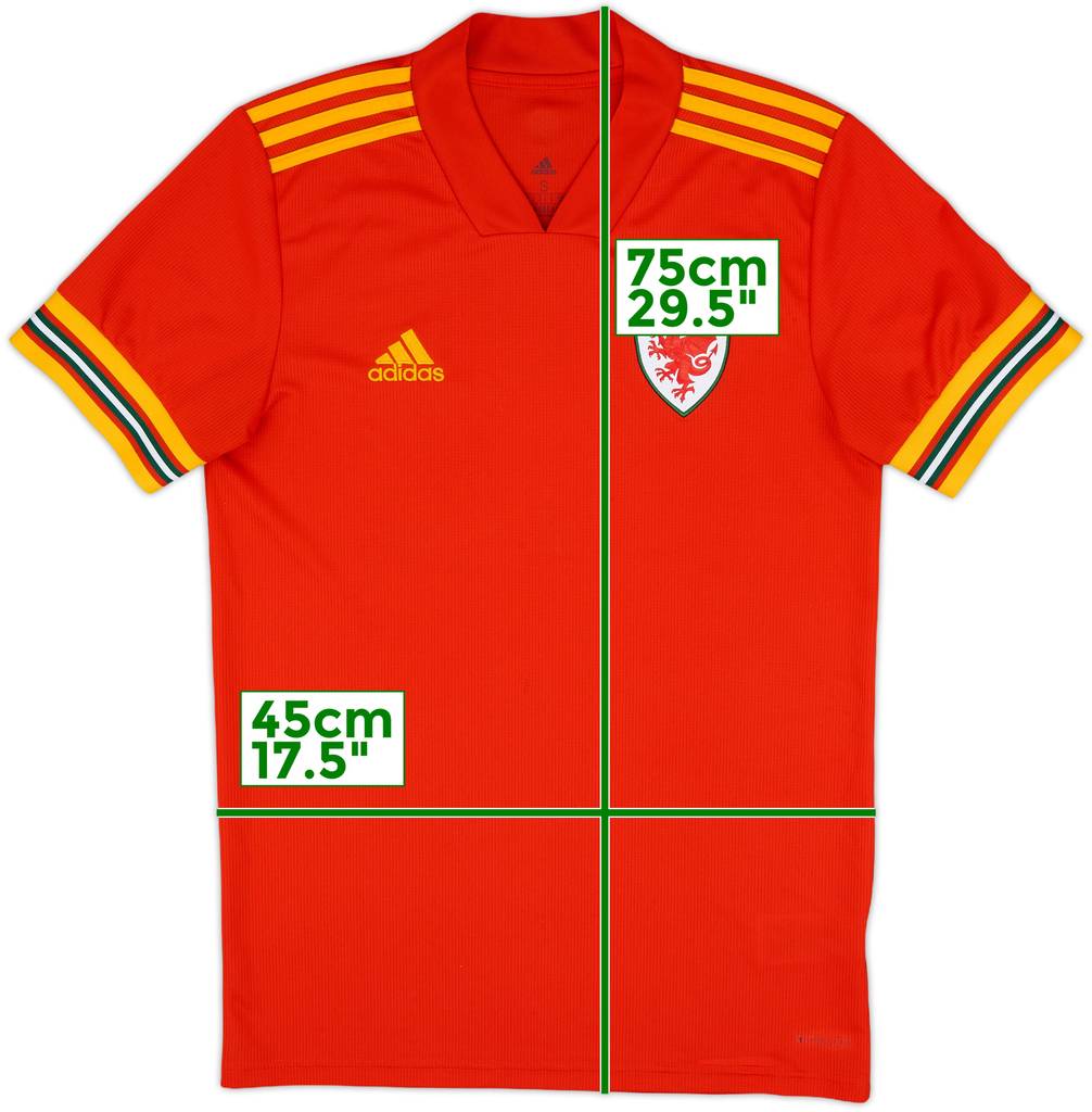 2020-21 Wales Home Shirt - 7/10 - (S)
