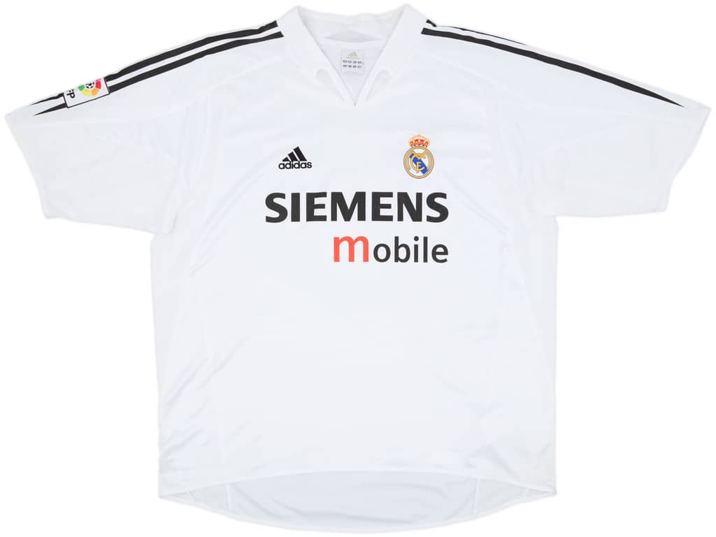2004-05 Real Madrid Home Shirt Zidane #5