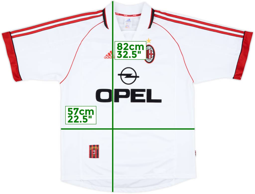 1998-99 AC Milan Away Shirt - 9/10 - (L)