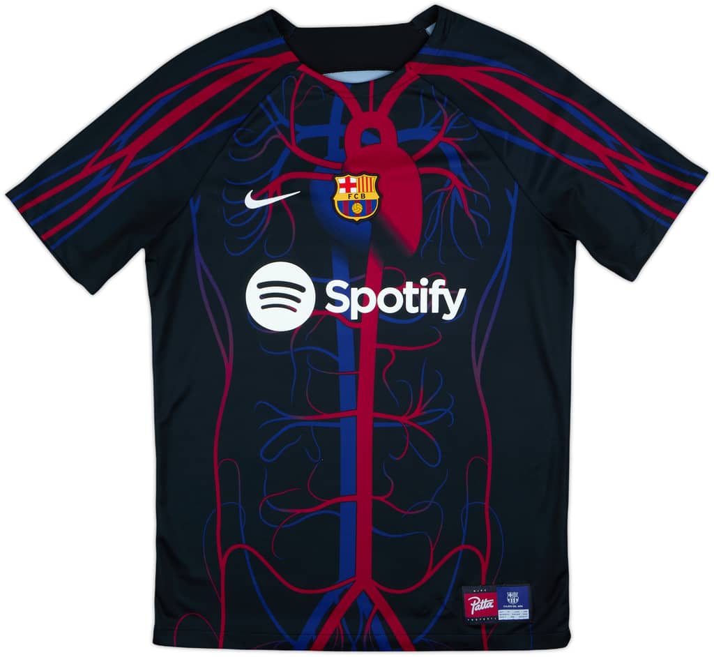2023-24 Barcelona Nike x Patta Pre-Match Shirt - 10/10 - (M)