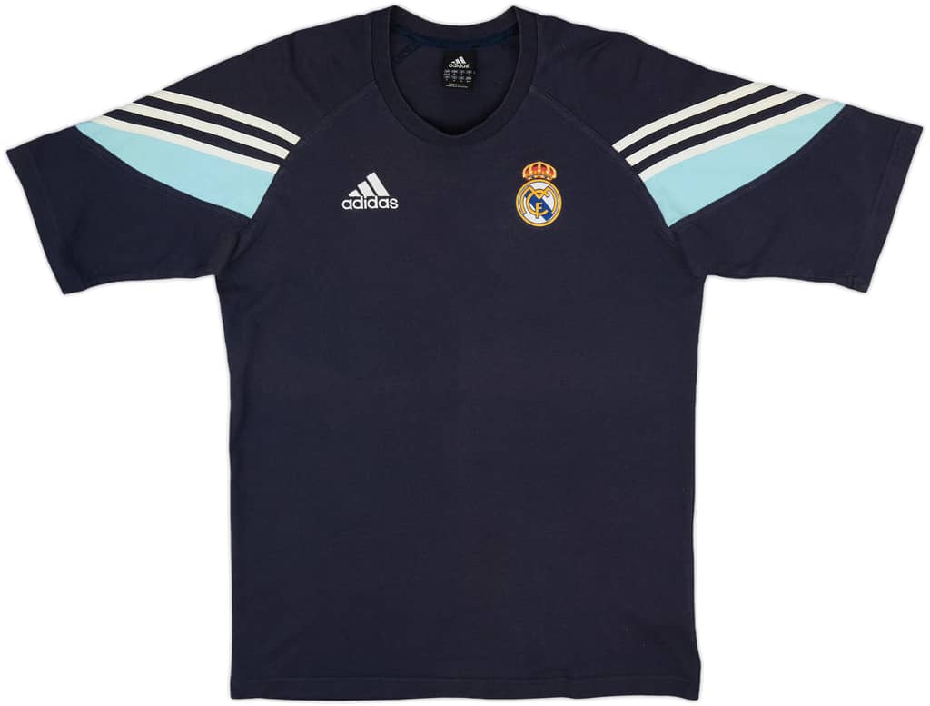 2004-05 Real Madrid adidas Cotton Tee - 7/10 - (S)