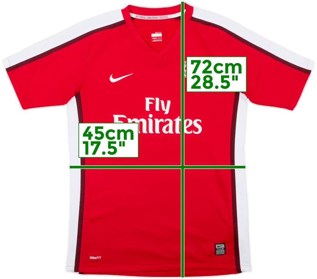 2008-10 Arsenal Home Shirt - 9/10 - (Women's XL)